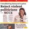 ​Reject violent politicians - NCCE Chair Kathleen Addy calls on Ghanaians