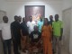 NCCE Ekumfi Pays Courtesy Call on Chief of Abor to Strengthen Stakeholder Collaboration